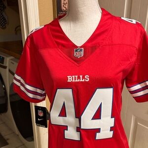 NFL Buffalo Bills Andreessen 44 On Field Football Jersey women’s sz L NWT